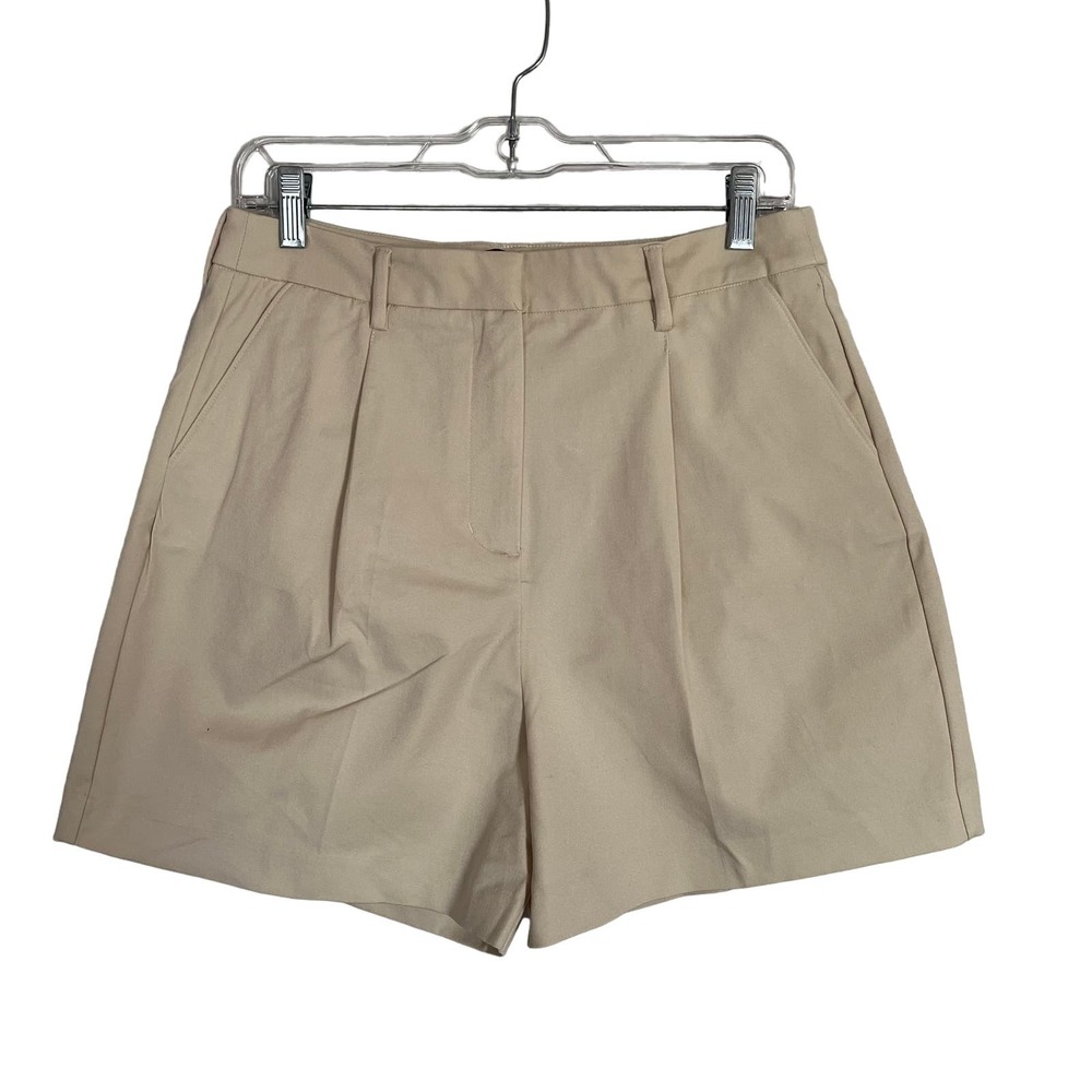 41 Hawthorn Women's Khaki Chino Shorts Size 8 Beige